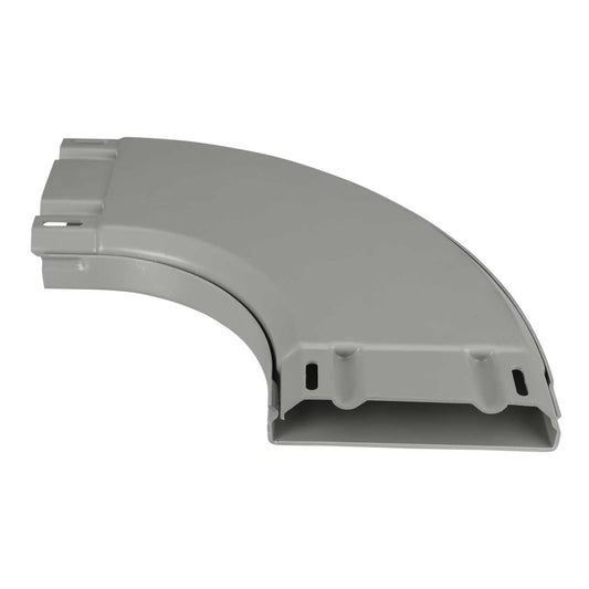200mm x 50mm Flat 90° Bend and Cover for PVC Cable Tray (Sold in 1's)