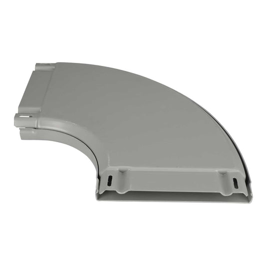 300mm x 50mm Flat 90° Bend and Cover for PVC Cable Tray (Sold in 1's)