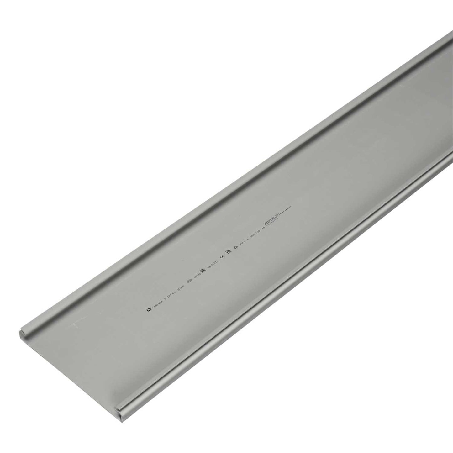 Legrand 200mm PVC Cable Tray Cover PCTC200 (3m Length)