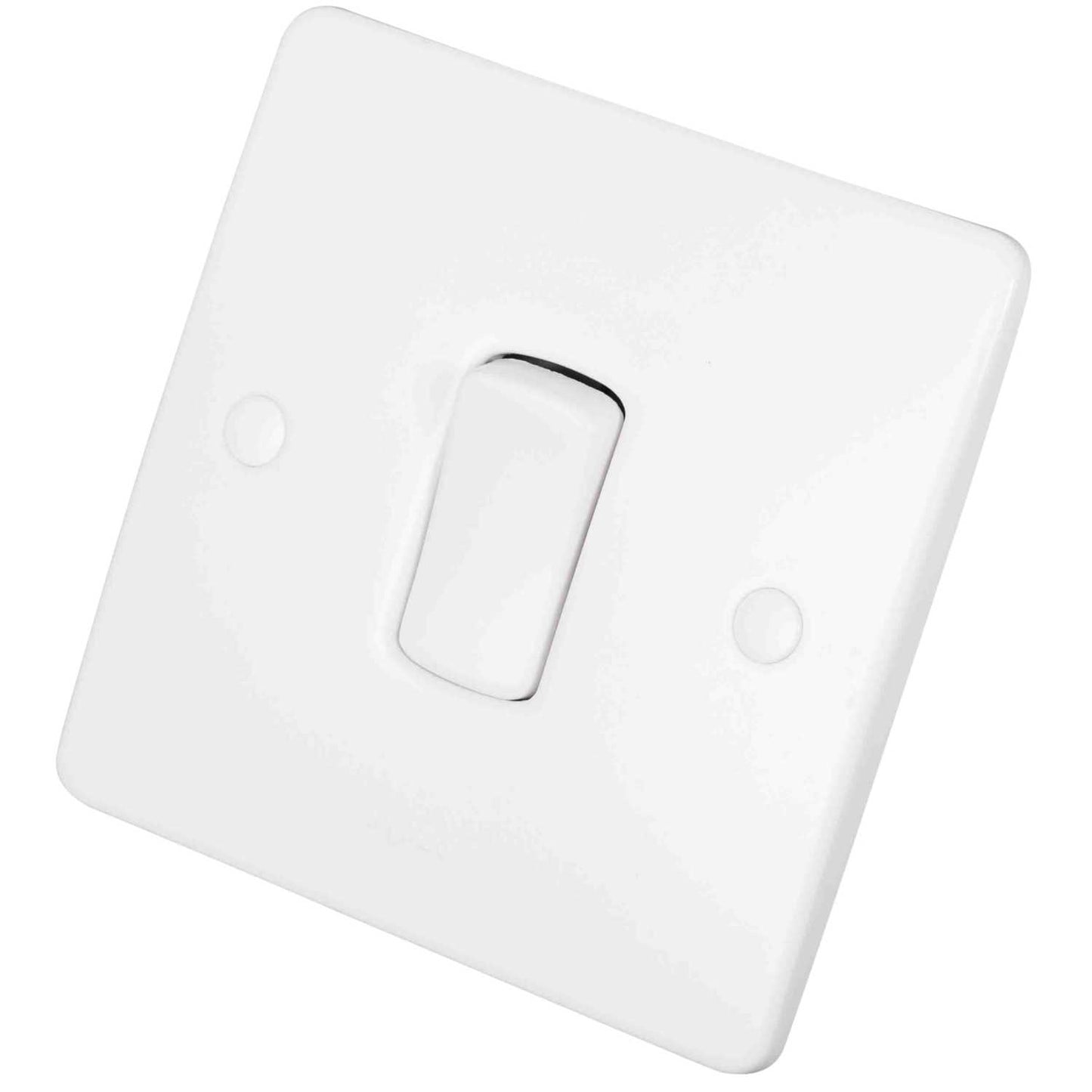 Legrand 10A 1 Gang 1 Way Light Switch White