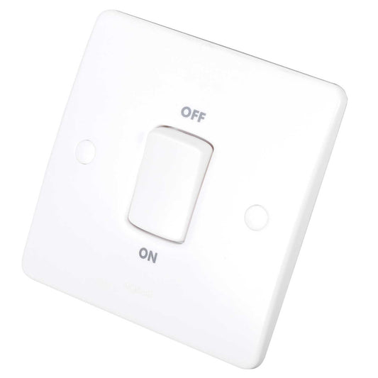 Legrand 45A DP 1 Gang Switch with Neon White