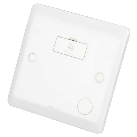 Legrand 13A Unswitched Fused Spur with Flex Outlet White
