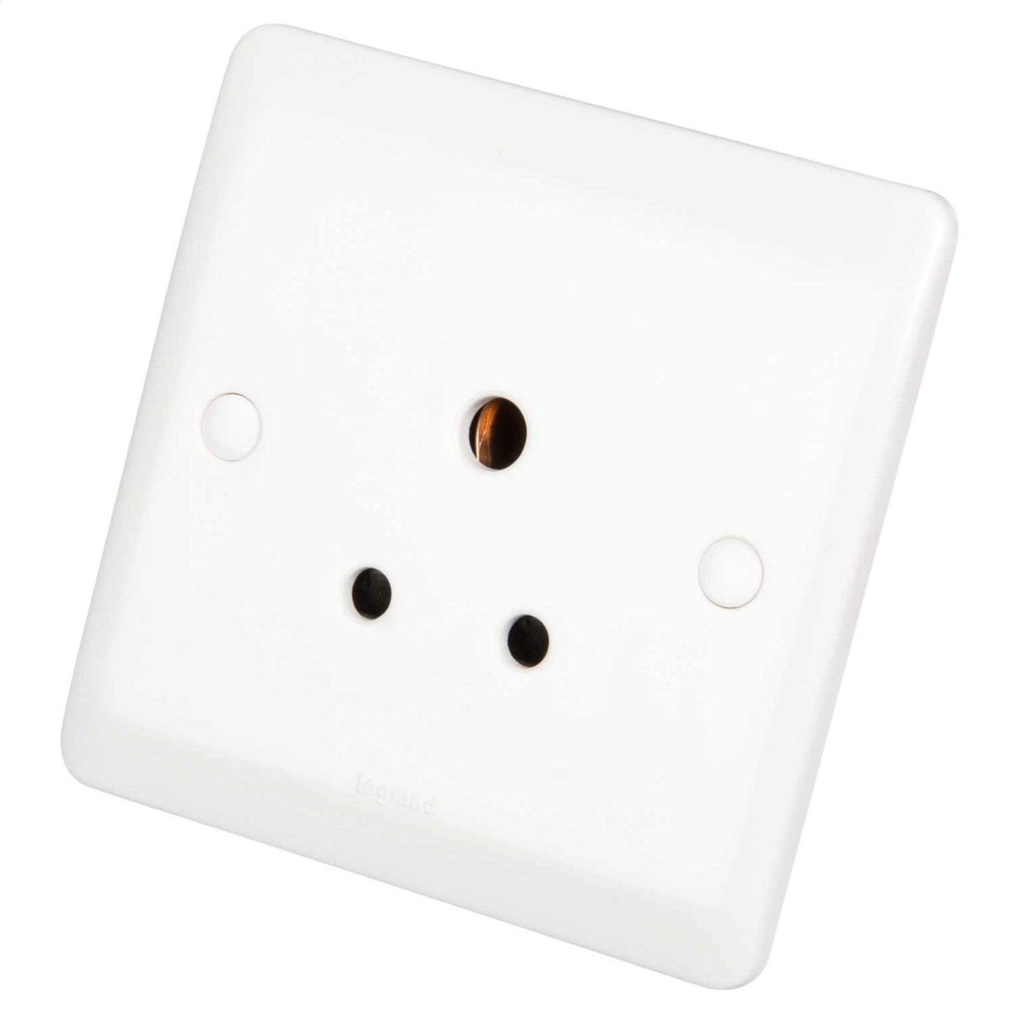 Legrand 5A 1 Gang Unswitched Socket White