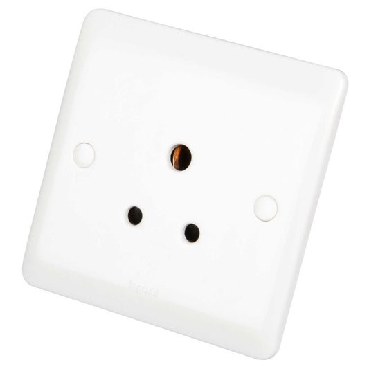 Legrand 5A 1 Gang Unswitched Socket White