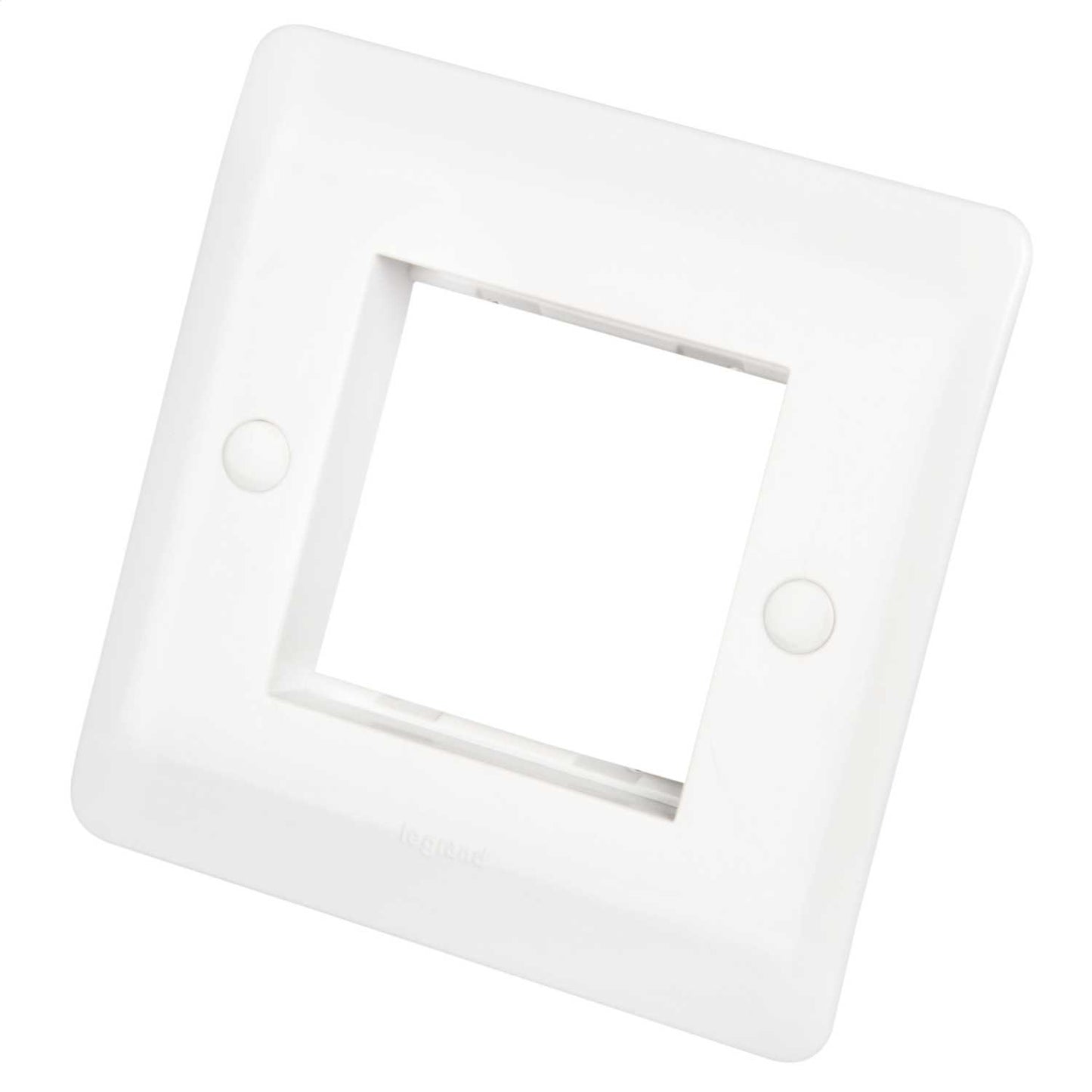 Legrand 1 Gang 2 Module Arteor Front Plate White
