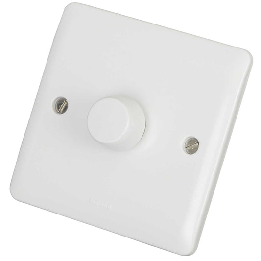 Legrand 400W 1 Gang 2 Way Rotary Dimmer White