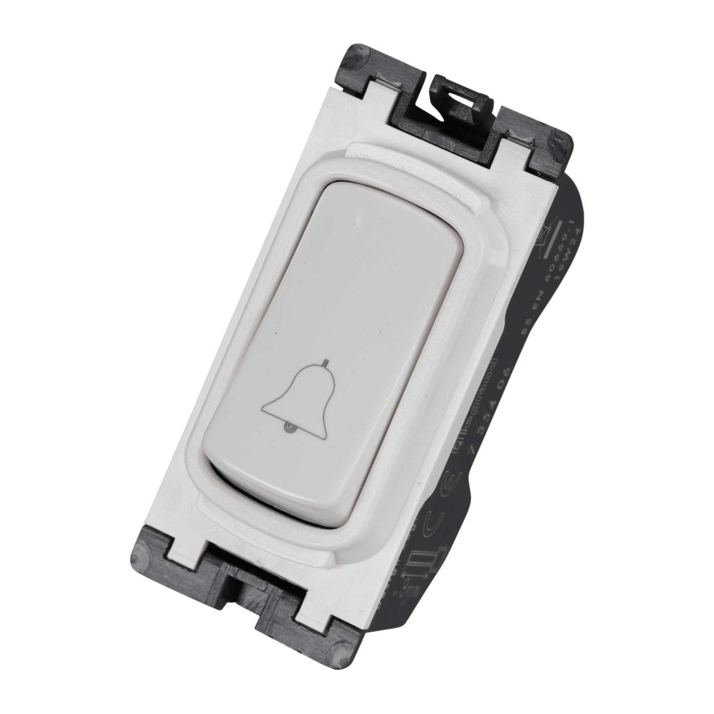 Legrand 10A Single Pole 2 Way Retractive Grid Switch marked Bell