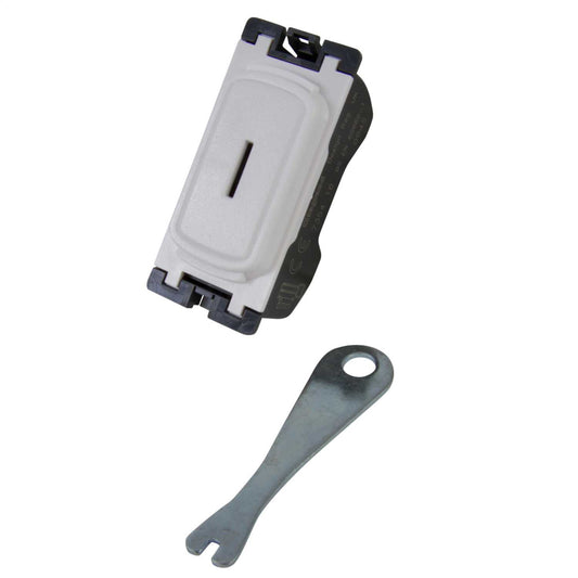 Legrand 20A Single Pole 2 Way Grid Key Switch