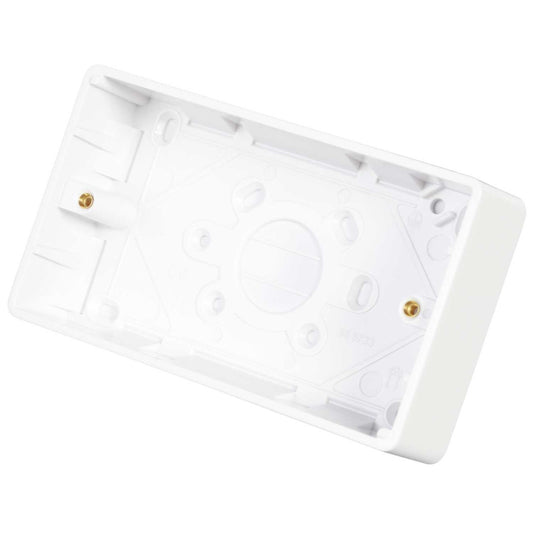 Legrand 2 Gang 35mm Pattress Back Box White