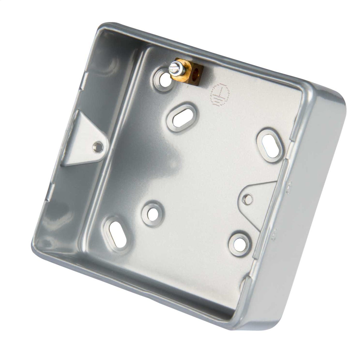 Legrand 1 Gang Surface Mounting Metal Back Box without Knockouts