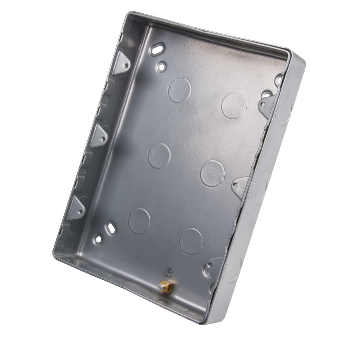 Legrand 9 and 12 Gang Surface Mounting Metal Back Box with Knockouts