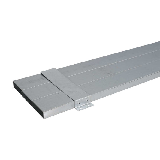Legrand 225mm x 25mm 3 Compartment Underfloor Duct Trunking (2m Length)