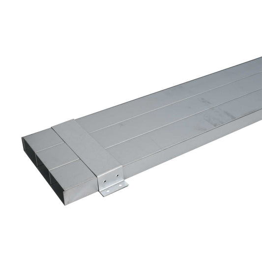 Legrand 225mm x 38mm 3 Compartment Underfloor Duct Trunking (2m Length)
