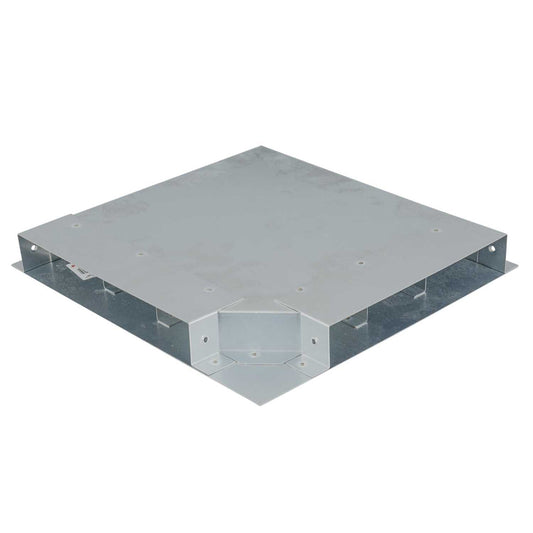 Legrand 225mm x 38mm 3 Compartment Flat 90° Bend