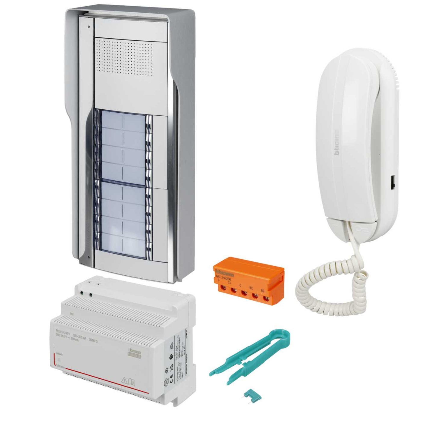 Bticino Legrand 16 Way 2 Wire Audio Door Entry Kit