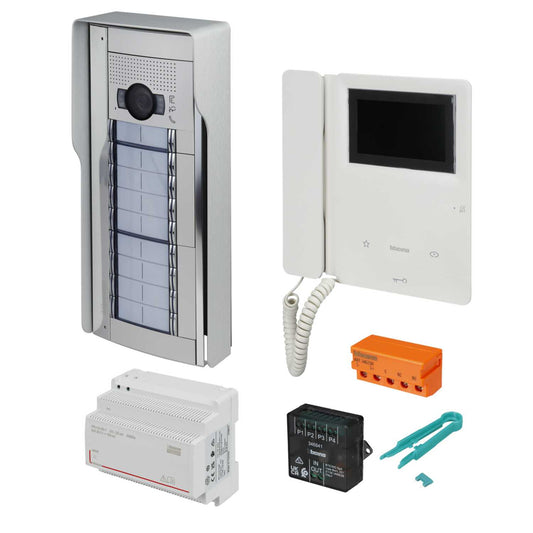 Bticino Legrand 18 Way 2 Wire Video Door Entry Kit