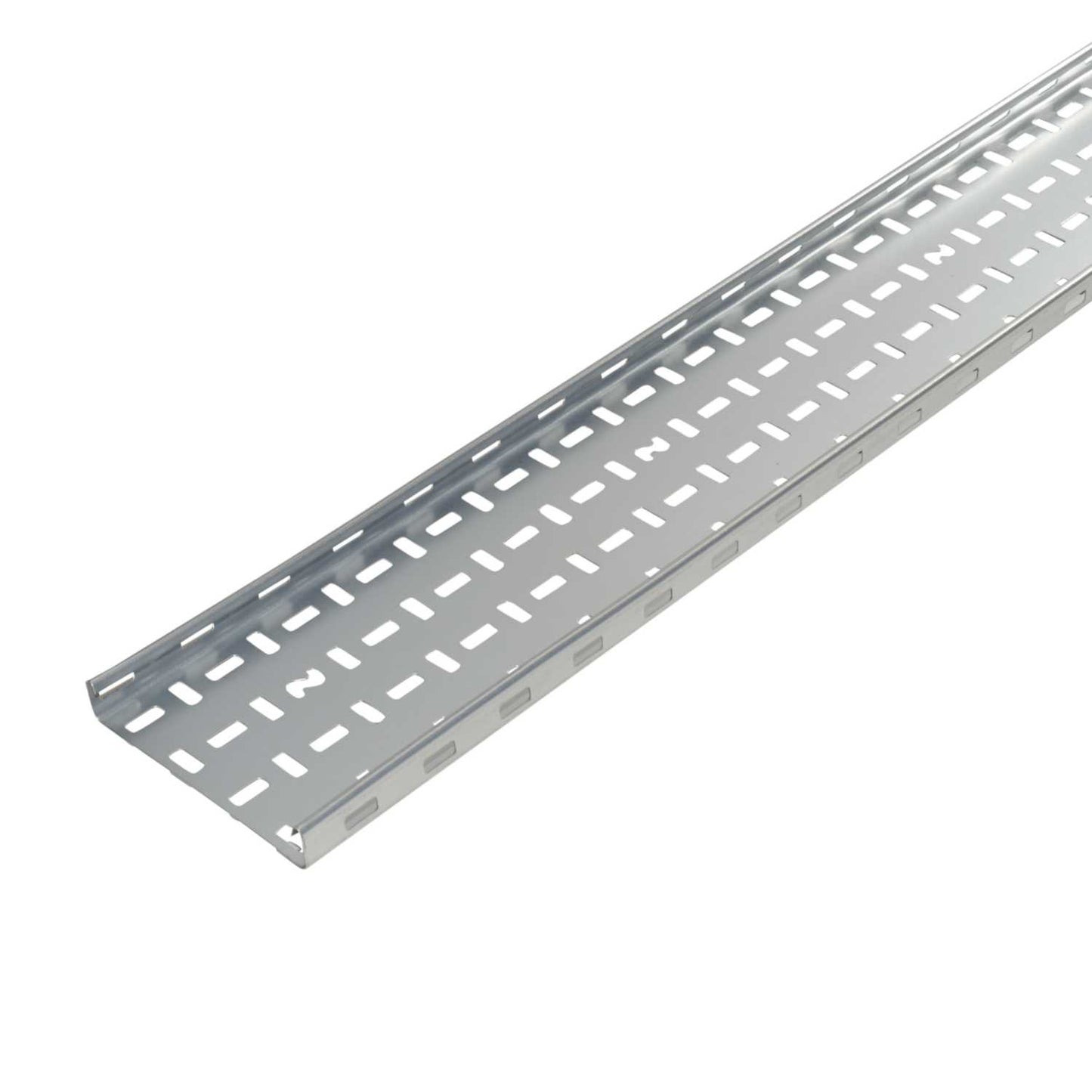 Legrand Swifts 150mm Zinc Magnesium Return Flange Medium Duty Cable Tray 25mm Deep (3m Length)