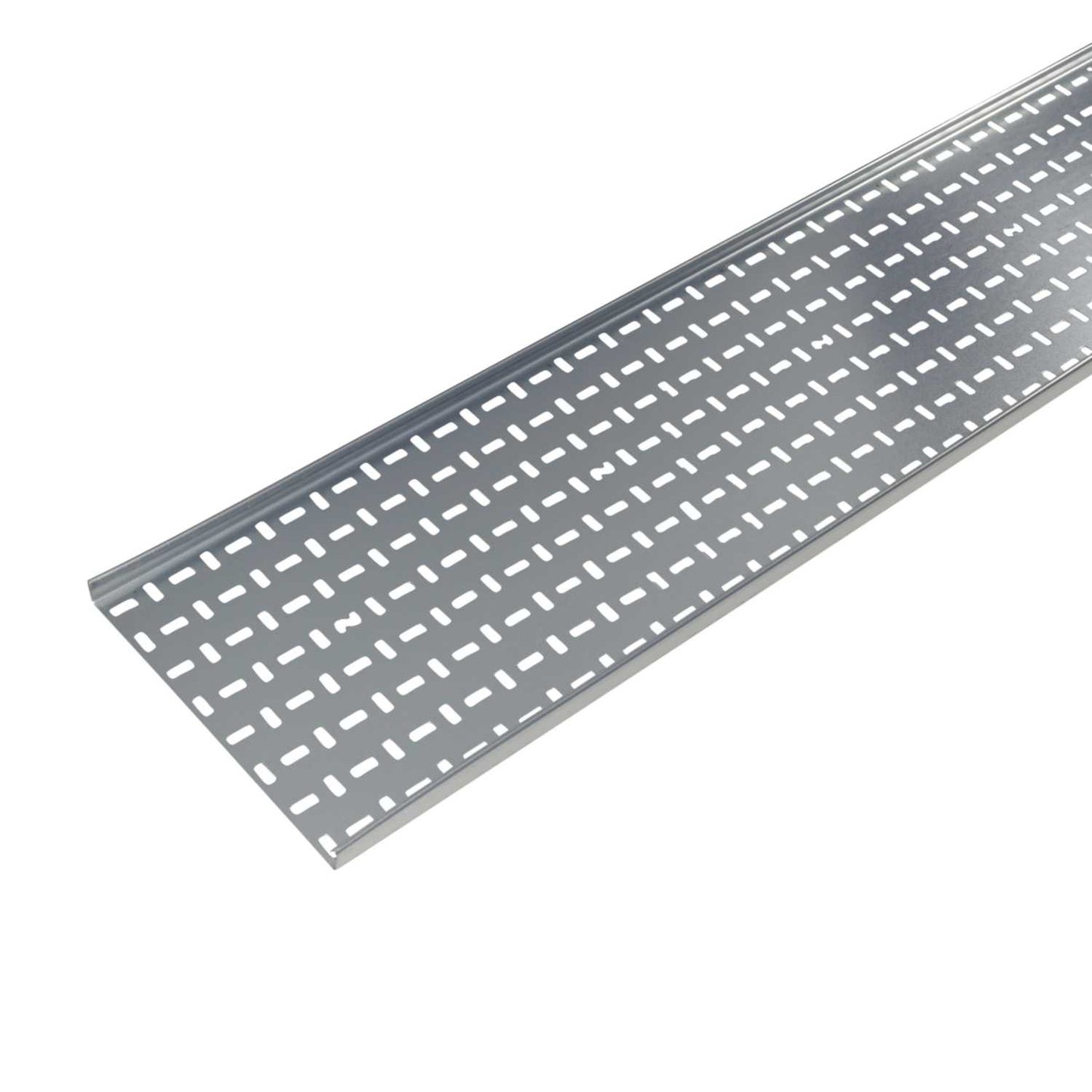 Legrand Swifts 300mm Zinc Magnesium Return Flange Medium Duty Cable Tray 25mm Deep (3m Length)