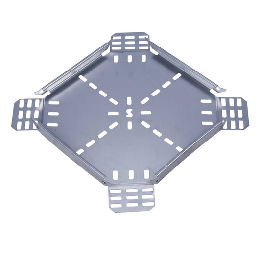 100mm Zinc Magnesium 4 Way Crosspiece for Medium Duty Tray (Sold in 1's)
