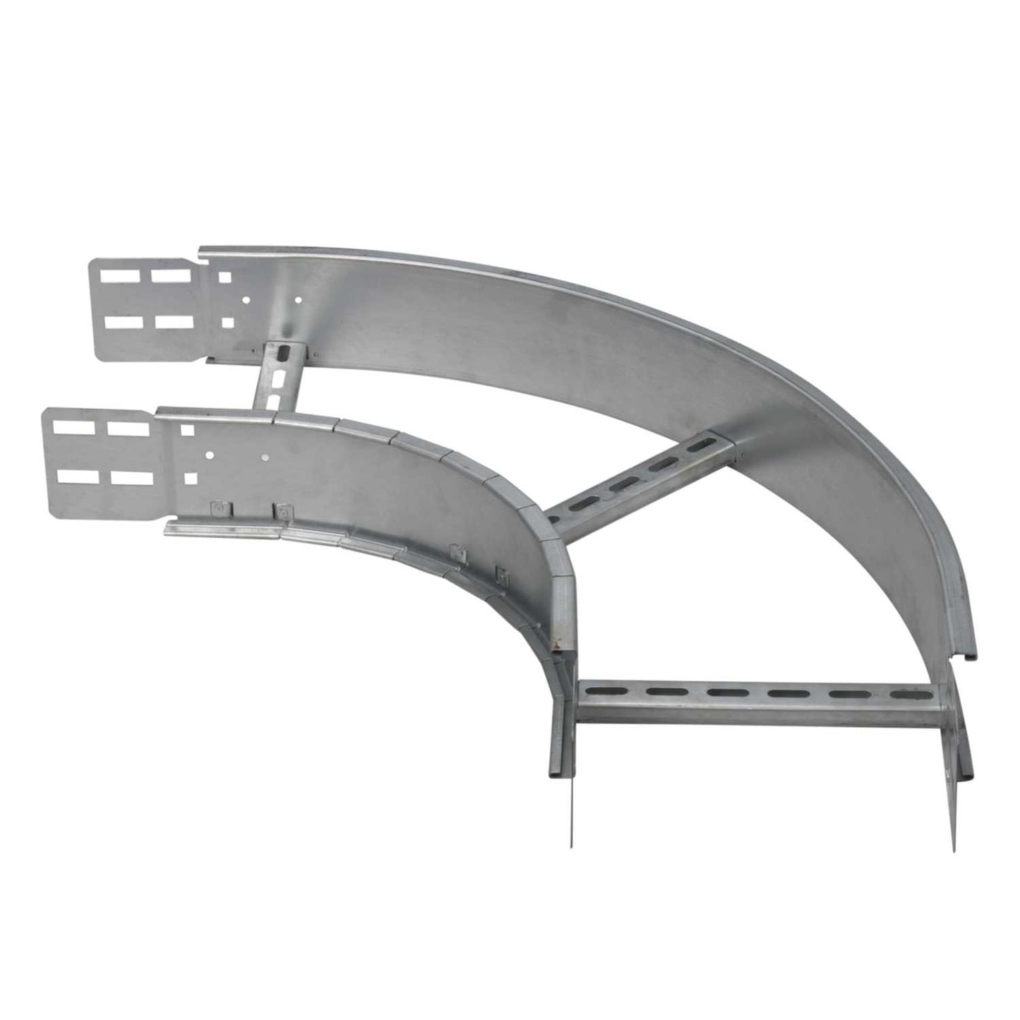 300mm Pre-Galv 90º Flat Bend for Heavy Duty Cable Ladder (Sold in 1's)
