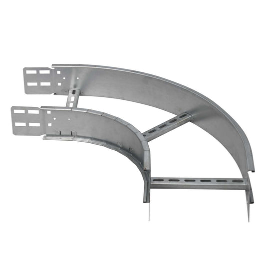 300mm Pre-Galv 90º Flat Bend for Heavy Duty Cable Ladder (Sold in 1's)