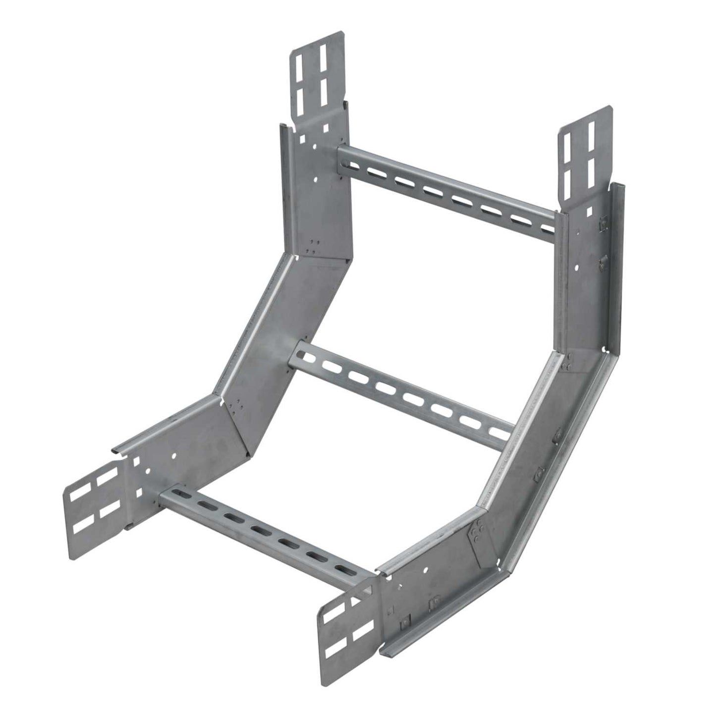 450mm Pre-Galv 90º Inside Riser for Heavy Duty Cable Ladder (Sold in 1's)