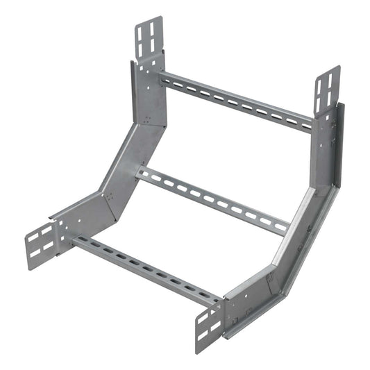 600mm Pre-Galv 90º Inside Riser for Heavy Duty Cable Ladder (Sold in 1's)