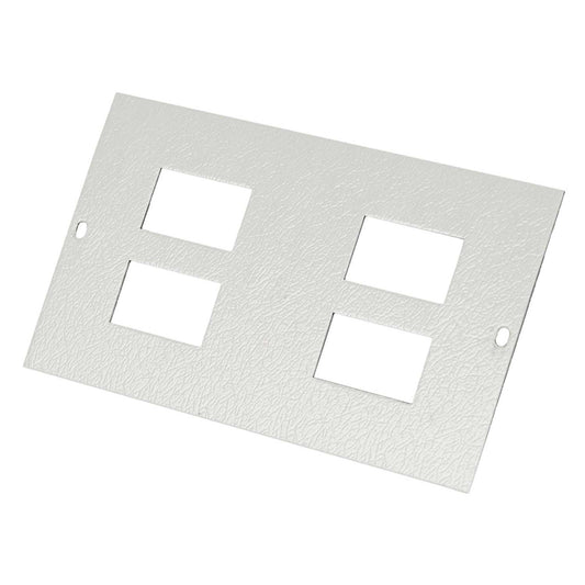 Legrand 37 x 22 4 Cut Out Outlet Plate to fit Floor Box
