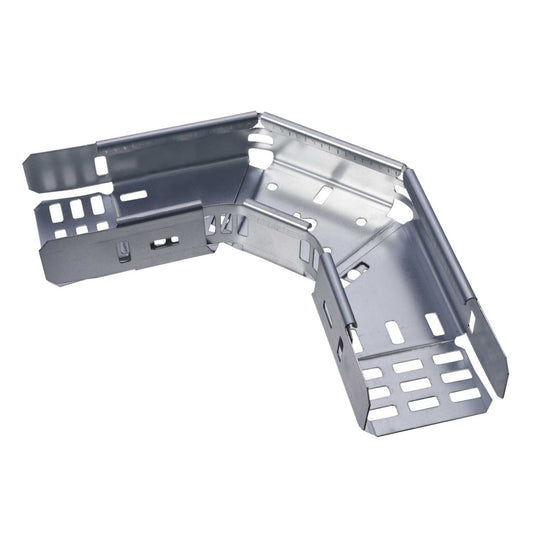 100mm Zinc Magnesium Adjustable Flat Bend for Heavy Duty Tray (Sold in 1's)