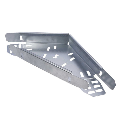 100mm Zinc Magnesium 90º Flat Bend for Heavy Duty Tray (Sold in 1's)