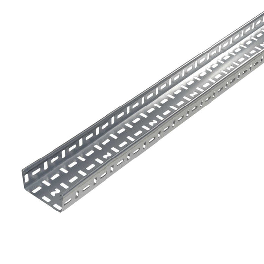 Legrand Swifts 100mm Zinc Magnesium Return Flange Heavy Duty Cable Tray (3m Length)