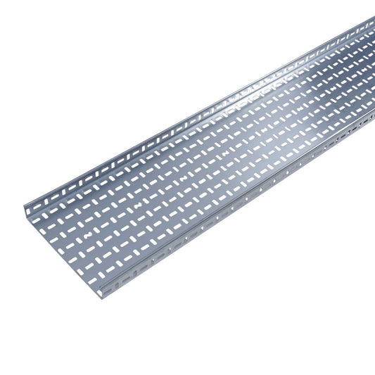 Legrand Swifts 300mm Zinc Magnesium Return Flange Heavy Duty Cable Tray (3m Length)
