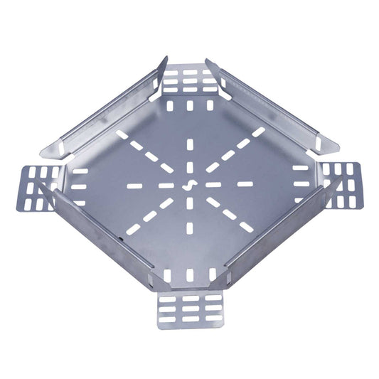 100mm Zinc Magnesium 4 Way Crosspiece for Heavy Duty Tray (Sold in 1's)