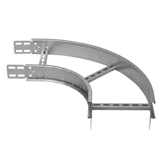300mm Pre-Galv 90º Flat Bend for Medium Duty Cable Ladder (Sold in 1's)