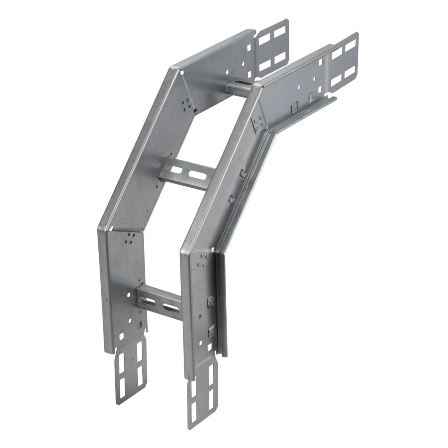 150mm Pre-Galv 90º Outside Riser for Medium Duty Cable Ladder (Sold in 1's)