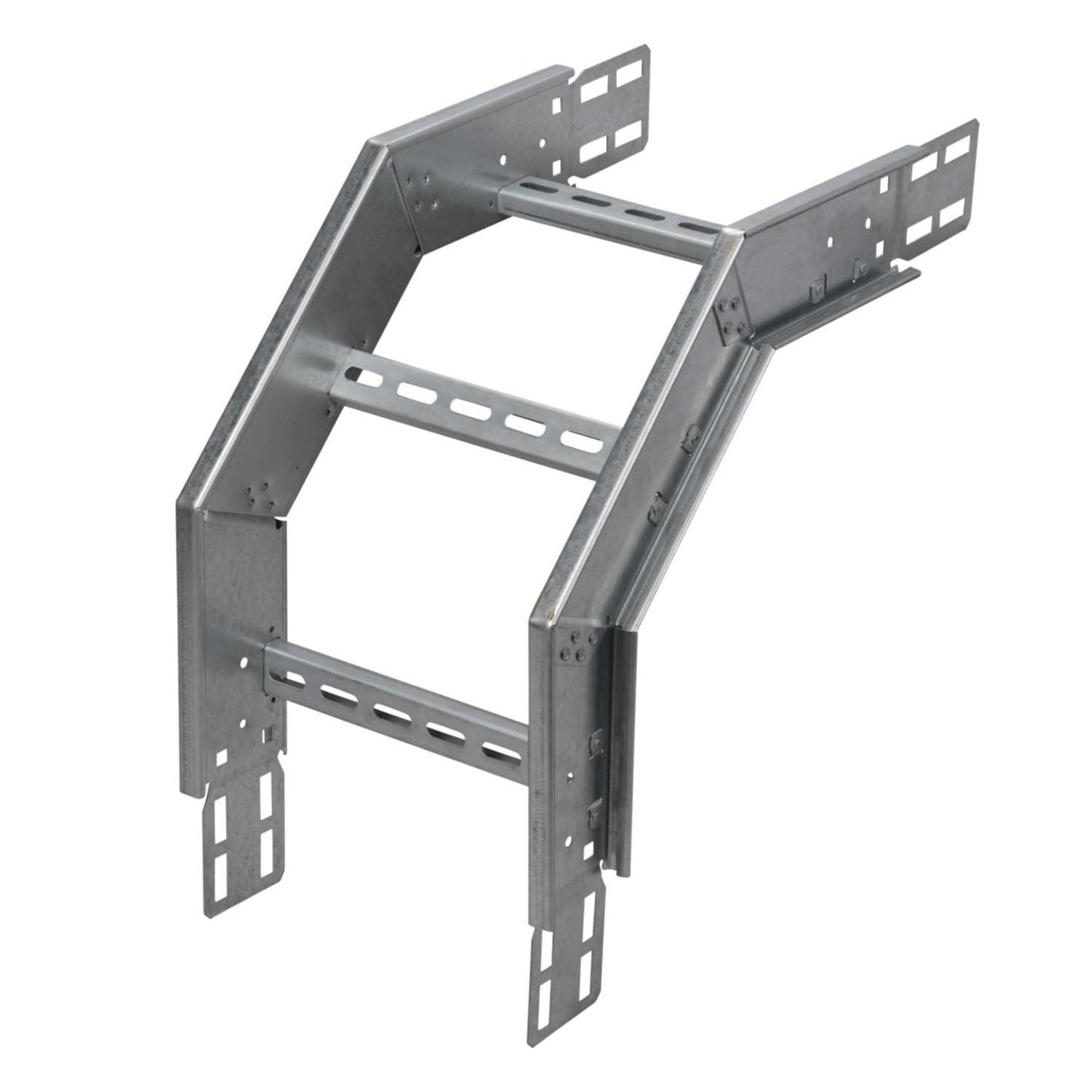 300mm Pre-Galv 90º Outside Riser for Medium Duty Cable Ladder (Sold in 1's)
