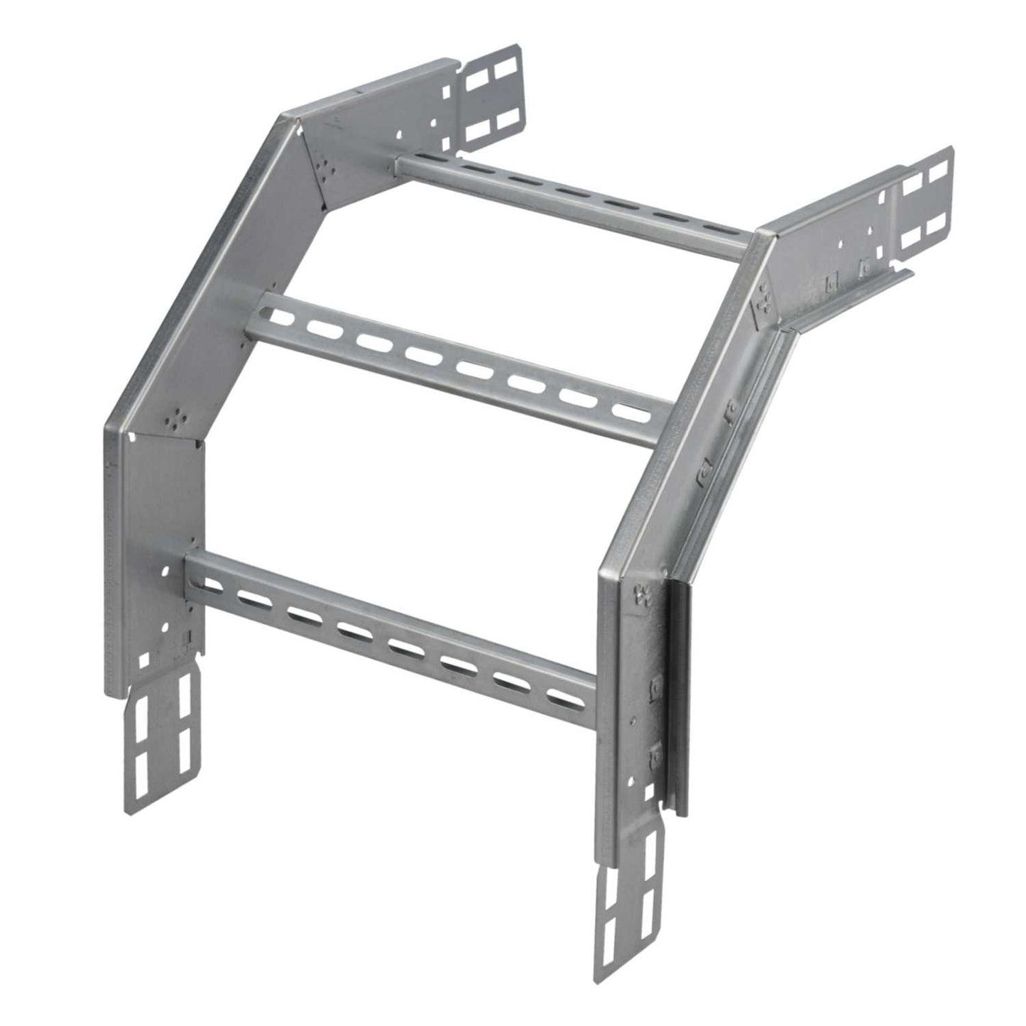 450mm Pre-Galv 90º Outside Riser for Medium Duty Cable Ladder (Sold in 1's)