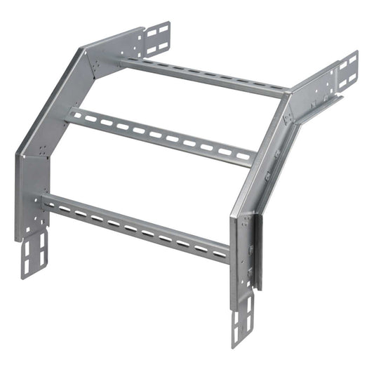 600mm Pre-Galv 90º Outside Riser for Medium Duty Cable Ladder (Sold in 1's)