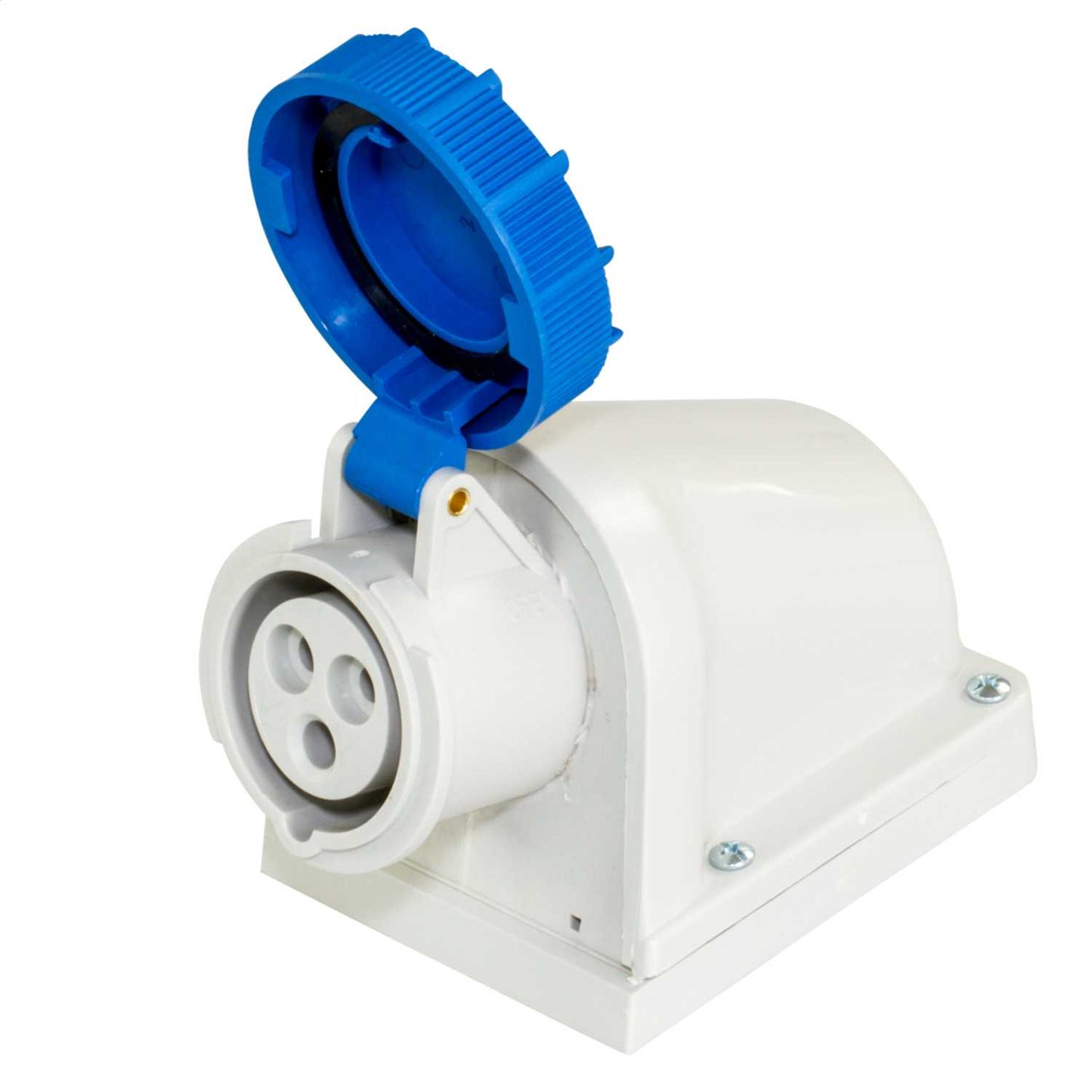 Lewden 16A 2P+E 230V Wall Mounted Socket IP67