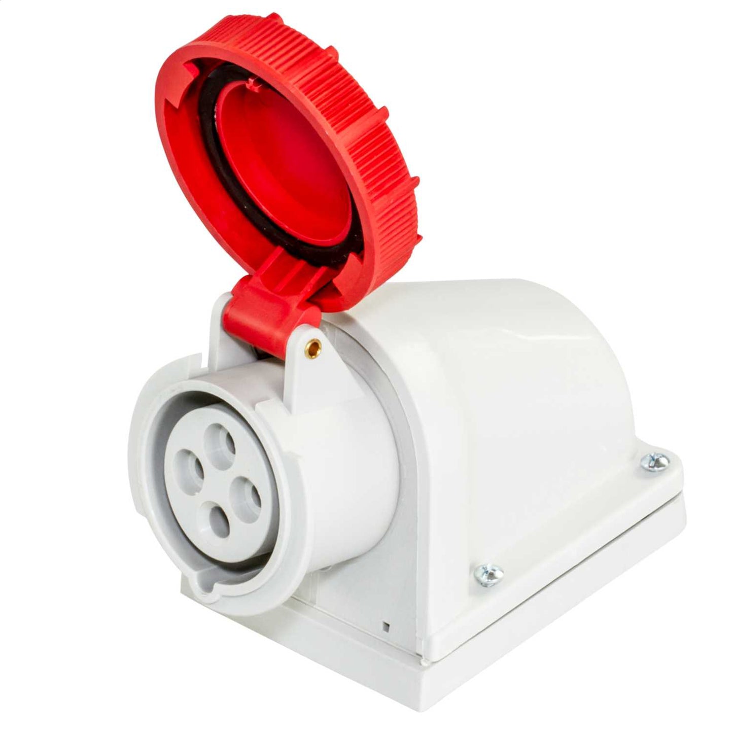 Lewden 16A 3P+E 400V Wall Mounted Socket IP67