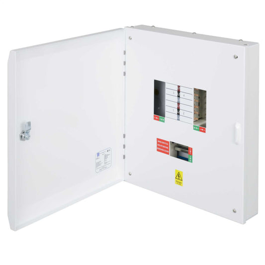 Lewden 4 Way 125A TP+N Type B Distribution Board without Incomer