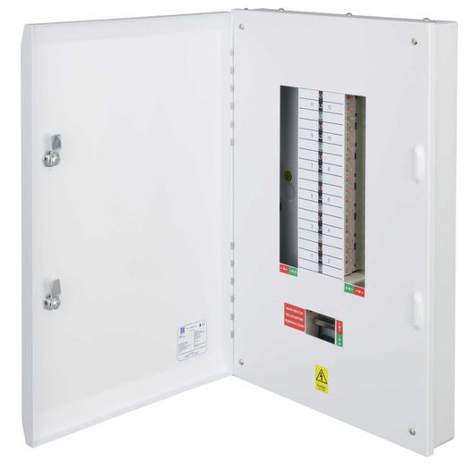 Lewden 12 Way 125A TP+N Type B Distribution Board without Incomer