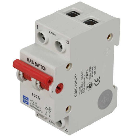 Lewden 100A DP Switch Disconnector Isolator