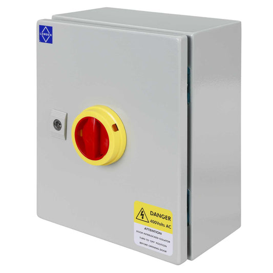 Lewden 100A TP+N Metal Isolator Switch Disconnector