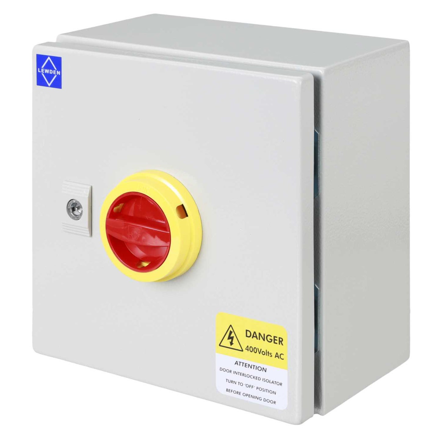 Lewden 32A TP+N Metal Isolator Switch Disconnector