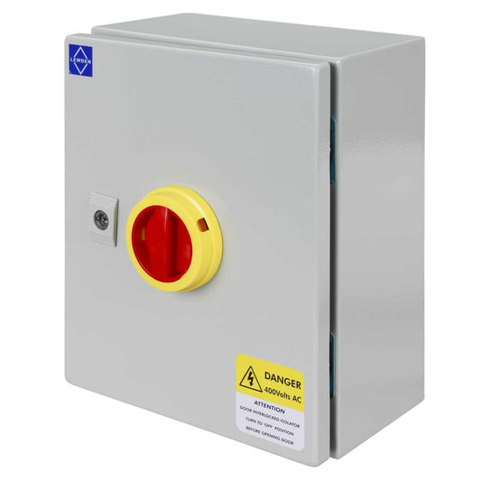 Lewden 80A TP+N Metal Isolator Switch Disconnector