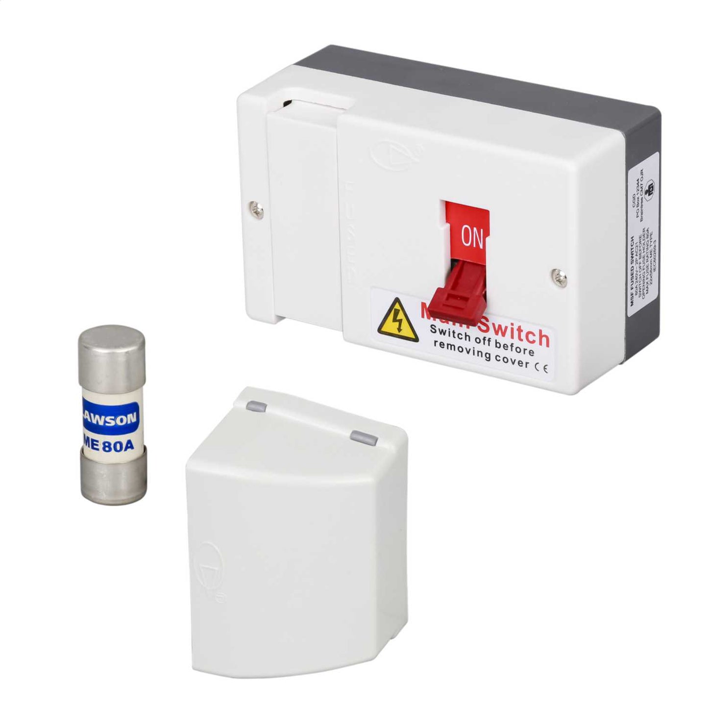 Lewden 80A DP Fused Switch