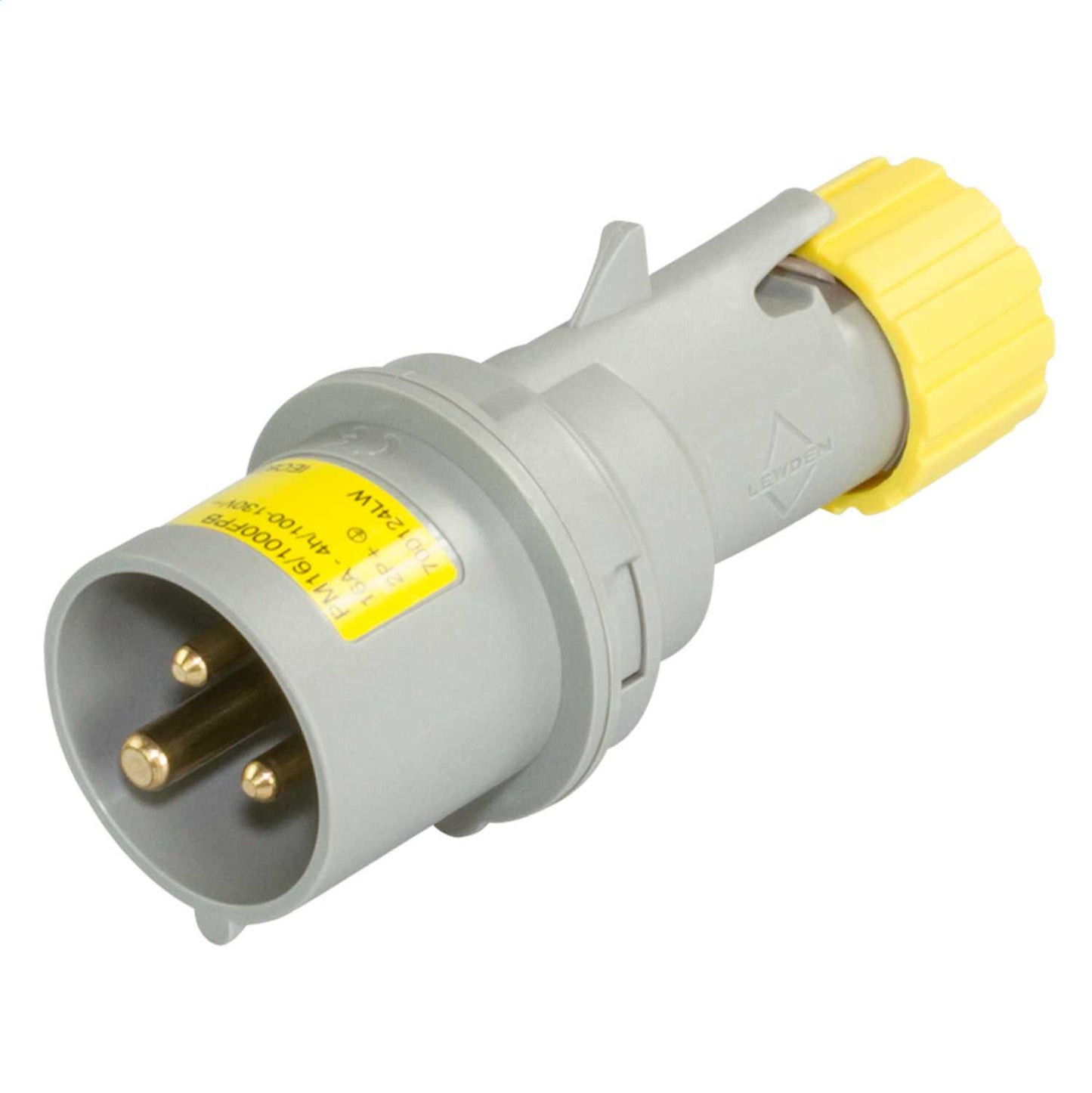 Lewden 16A 2P+E 110V Plug IP44