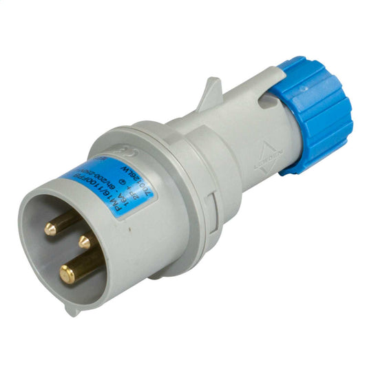 Lewden 16A 2P+E 230V Plug IP44