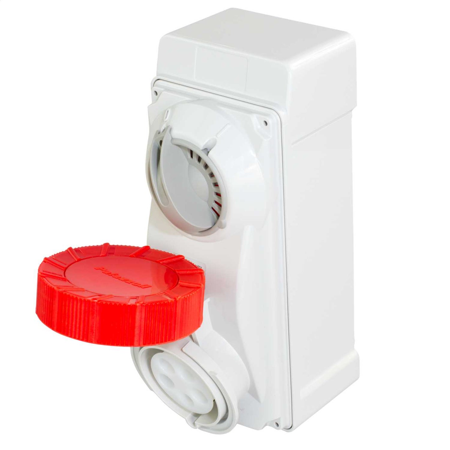 Lewden 32A 3P+N+E 415V Interlocked Switched Socket IP67